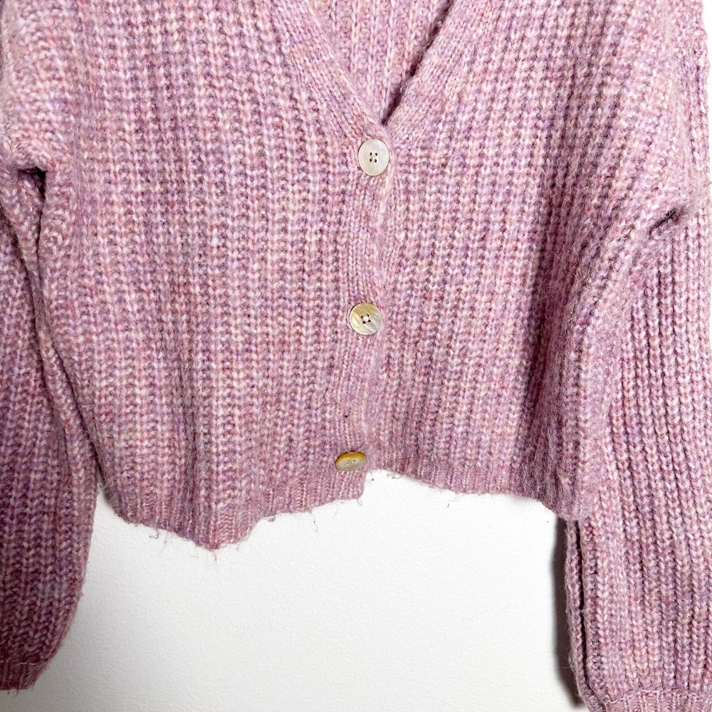 BB Dakota Women's Cardi All The Time Sweater Wool Blend Cardigan sz XS - Picture 5 of 10